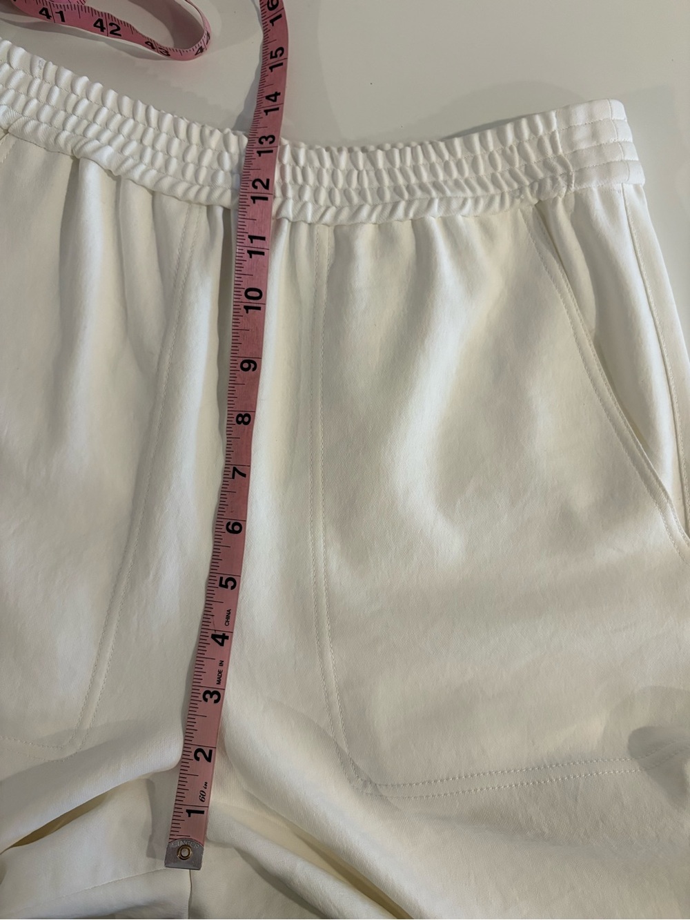 Tibi || Chalky Drape Plashet Jogger Pants Off White XS - Picture 8 of 9
